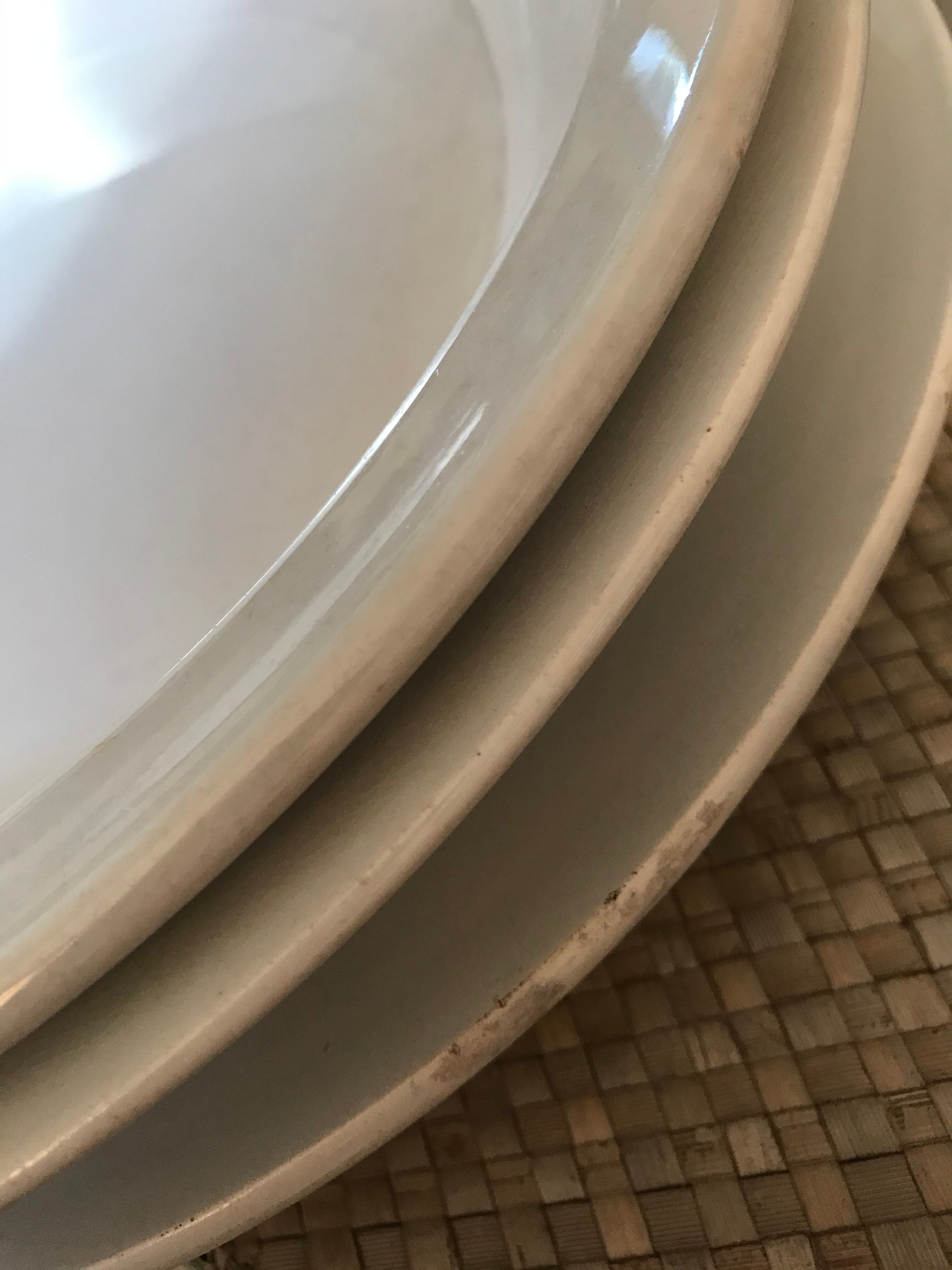 Three old dishes circa 1900