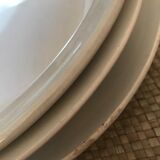 Trois plats anciens circa 1900