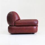 Sapporo Italian leather sofa Mobil Girgi 70s