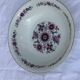Paris porcelain salad bowl vintage floral motif 1970