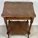 Louis Philippe style walnut side table, dressing table
