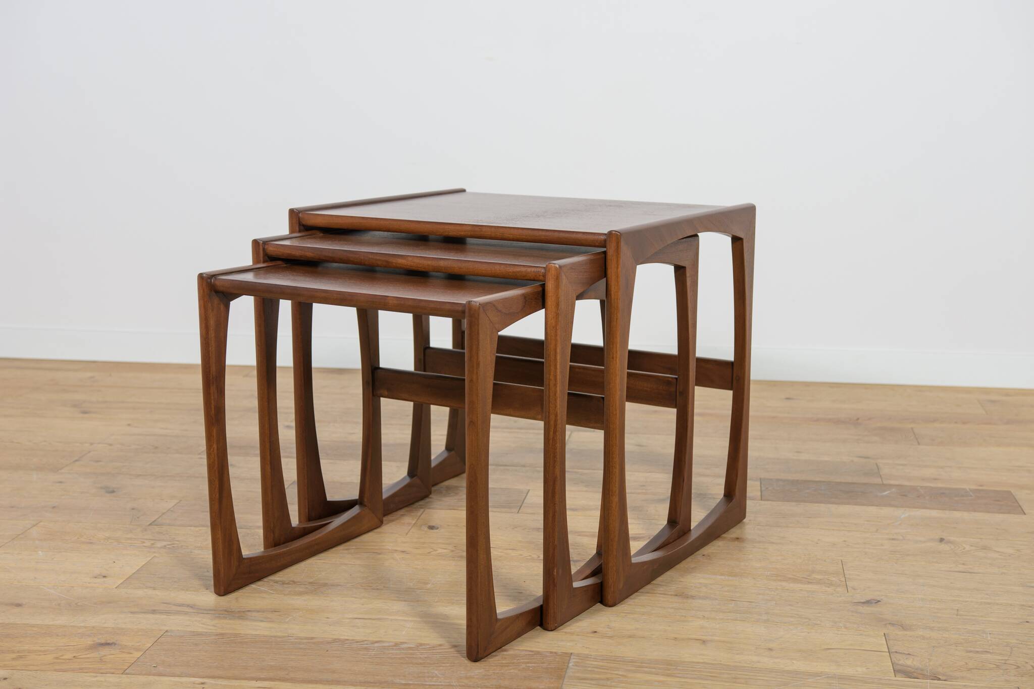 Mid-Century Teak Nesting Tables by R. Benett for G-Plan, United Knigdom, 1970s, Set of 3