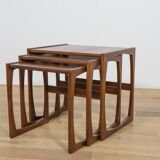 Mid-Century Teak Nesting Tables by R. Benett for G-Plan, United Knigdom, 1970s, Set of 3