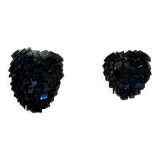 2 recycled glass suspensions, Maison Spiridon Paris