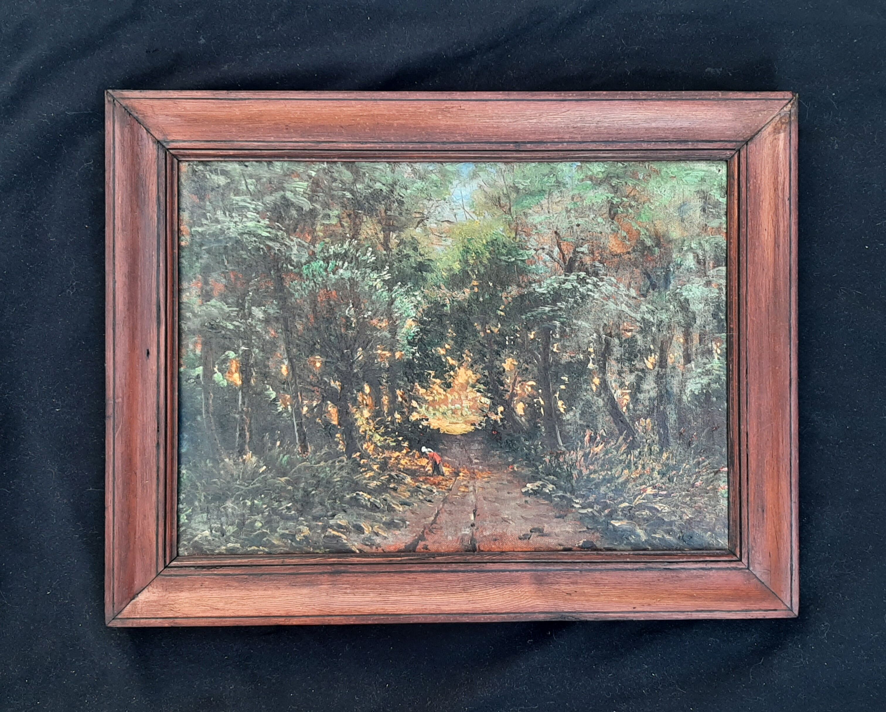 Lot of 2 units in perfect condition: 1 painting signed andré anglade + 1 painting signed aramis boucher