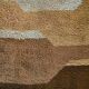 Mid-Century Modern Space Age Italian Wool Rug with Geometric Pattern, 1970s