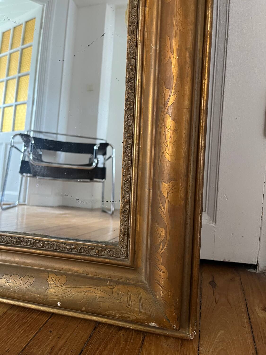 Miroir d’époque Louis Philippe 19ieme siècle