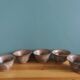 Vallauris Muratore style glazed terracotta bowl