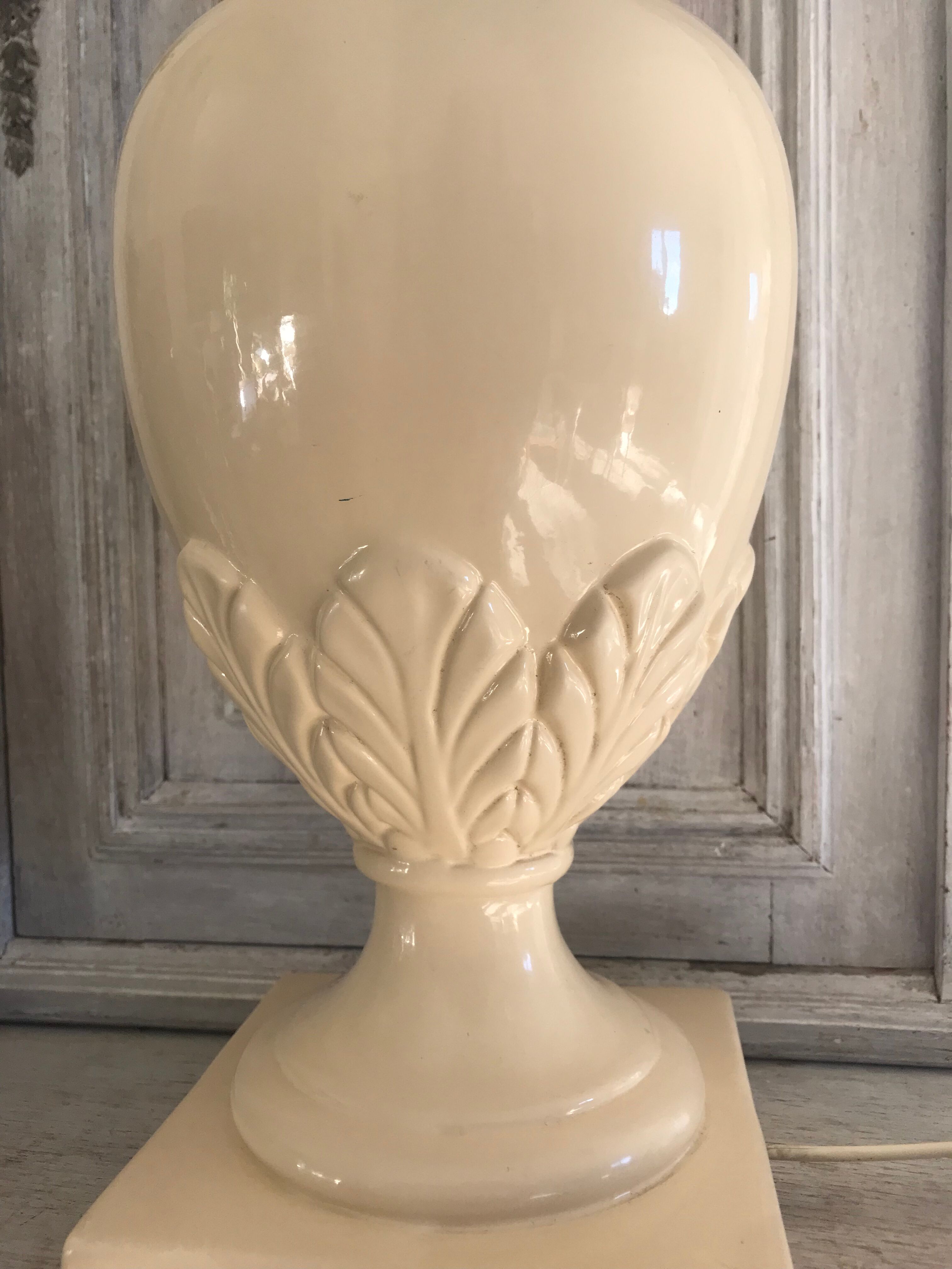 Vintage ceramic lamp