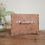 Old wooden box case