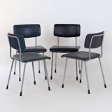 1231 tubular chairs by ontwerpbureau gispen for gispen, c. 1960s | set of 4