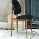 Lot de 4 chaises scandinaves en palissandre