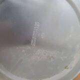 Seau a champagne/vin guy degrenne en acier inoxydable argenté poignées rond