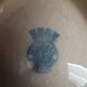 Faience ashtray