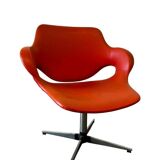 Vintage orange lounge armchair / children's chair