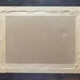 HSP Marine Orientalist port boat signed around 1950 + frame