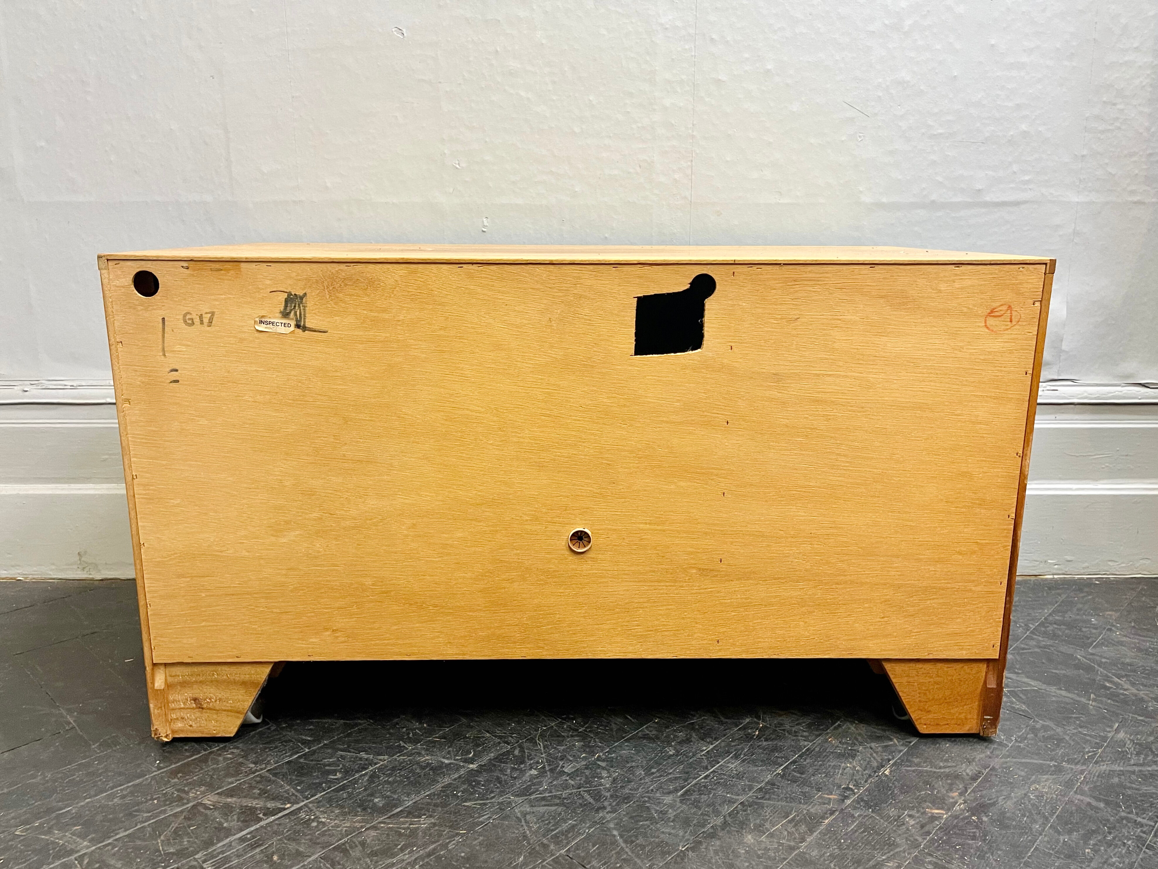 Vintage TV Stand Media Cabinet Sideboard by Nathan Parker Knoll