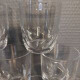 18 vintage water glasses