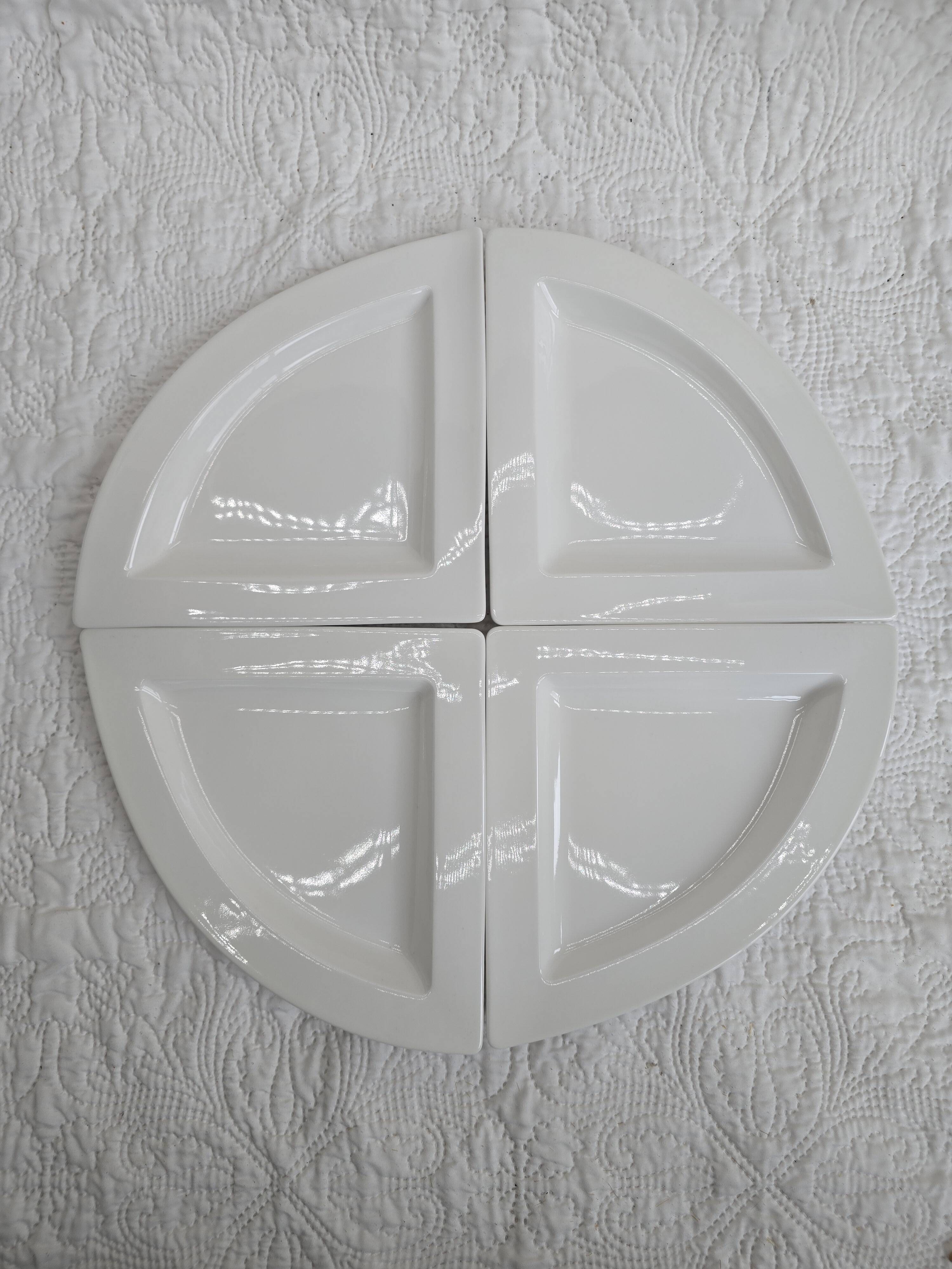 Ensemble de 4 assiettes Villeroy & Boch