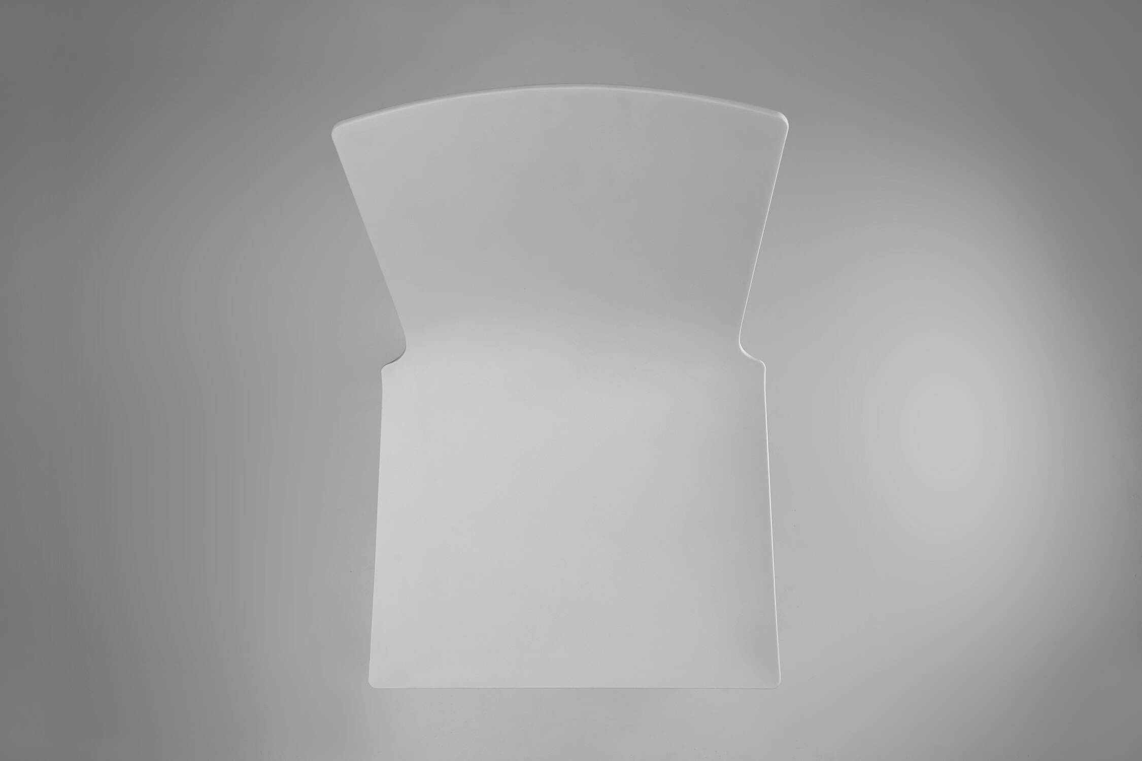 21th Century elegant white design chair, Belgium