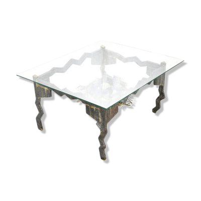 Table basse “Améthyste” signée Henri Fernandez