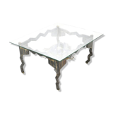 Coffee table "Amethyst" signed Henri Fernandez