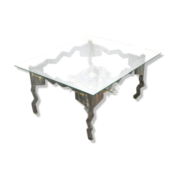 Table basse “Améthyste” signée Henri Fernandez