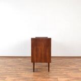 Enfilade Op-Art Mid-Century en Noyer Peint à la Main de Bytomskie Fabryki Mebli, 1960s.