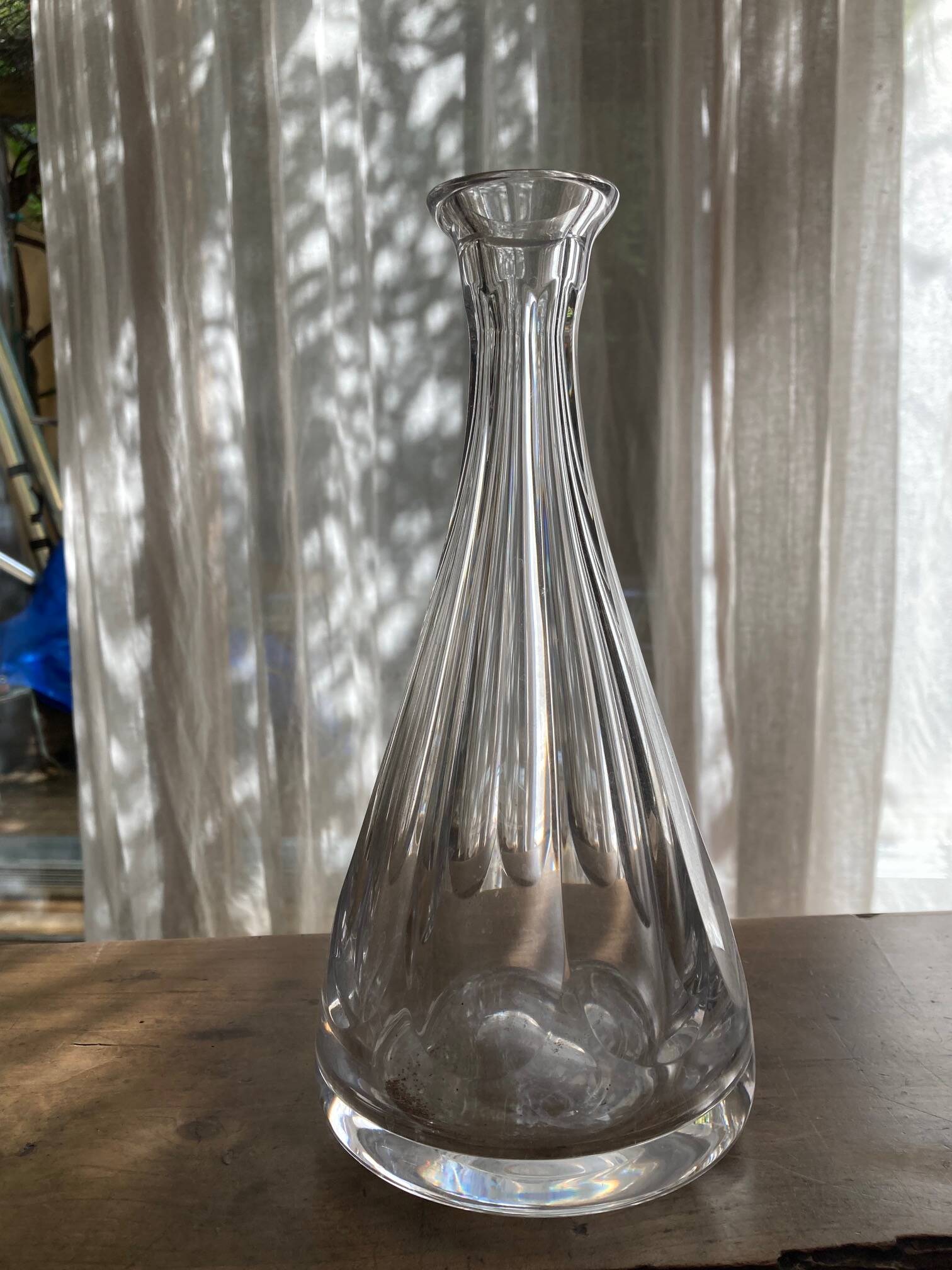 Baccarat crystal carafe