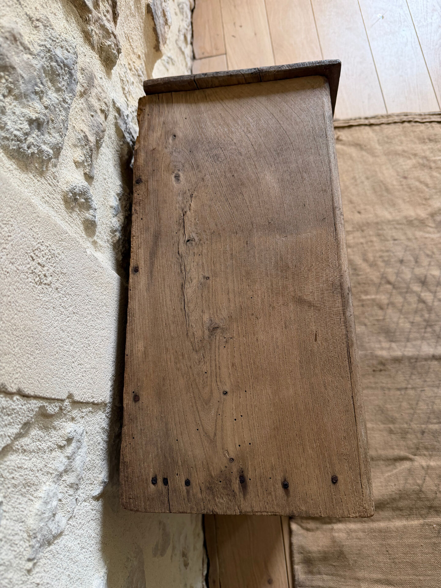 Pine wood shelf