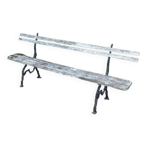 Banc de jardin fonte