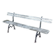 Cast iron and wood garden bench