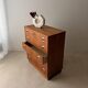 Swedish mid-century chest of drawers teak five drawers
