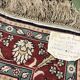Hand made wool and silk rug-152x91cm