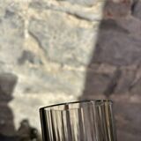 Art deco toiletry set in crystal