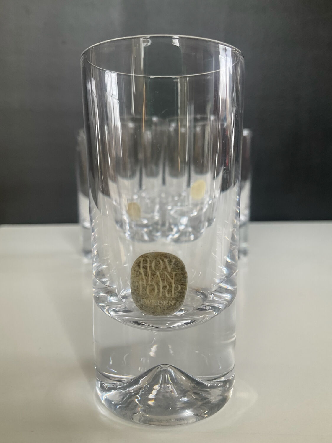Set of 6 vintage Swedish aperitif glasses