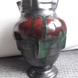 Very original vintage Belgian ceramic vase
