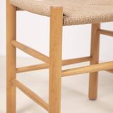 2x Børge Mogensen J39 People's Chair in Beech, 1970s Denmark