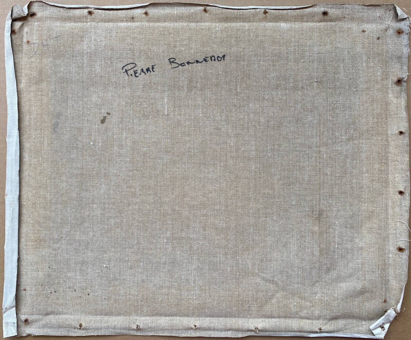 HST painting "Interior, circa 1920" by Pierre BONNEROT (1891-1981)