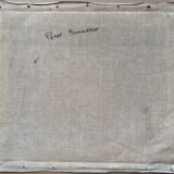 HST painting "Interior, circa 1920" by Pierre BONNEROT (1891-1981)