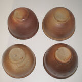 Lot of 4 sandstone bowls