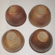 Lot of 4 sandstone bowls