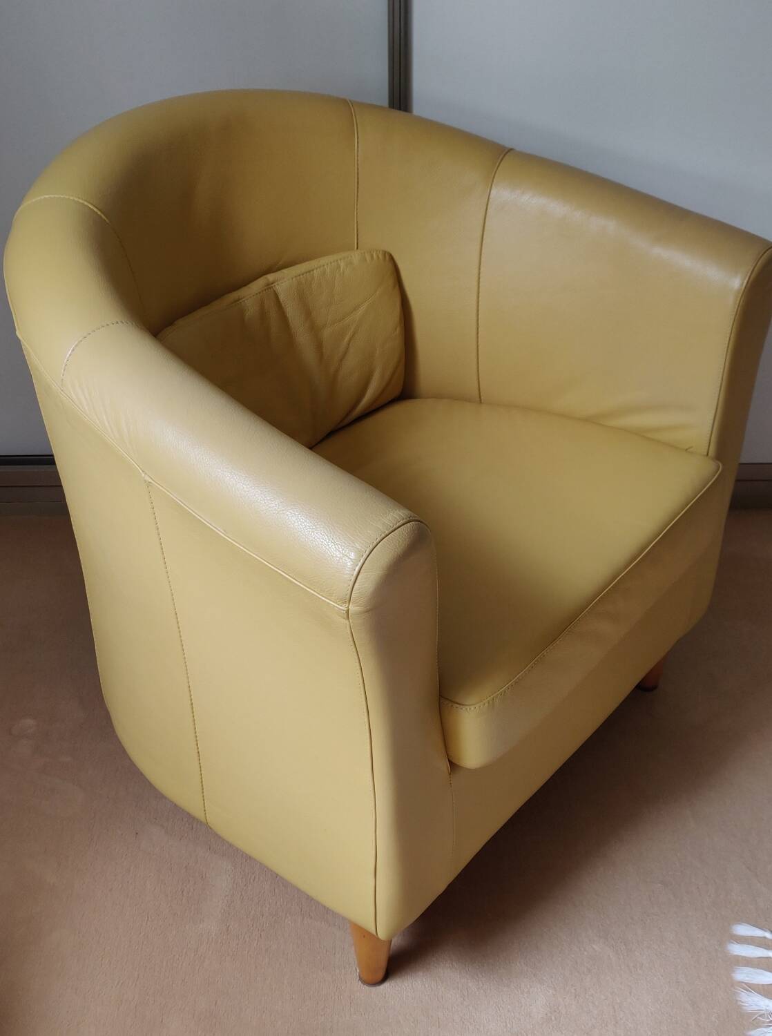 Ikea Tullsta leather armchair