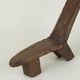 Vintage West African monoxyl wooden chair Lobi / Stargazer Circa 1950