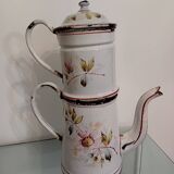 enameled coffee pot