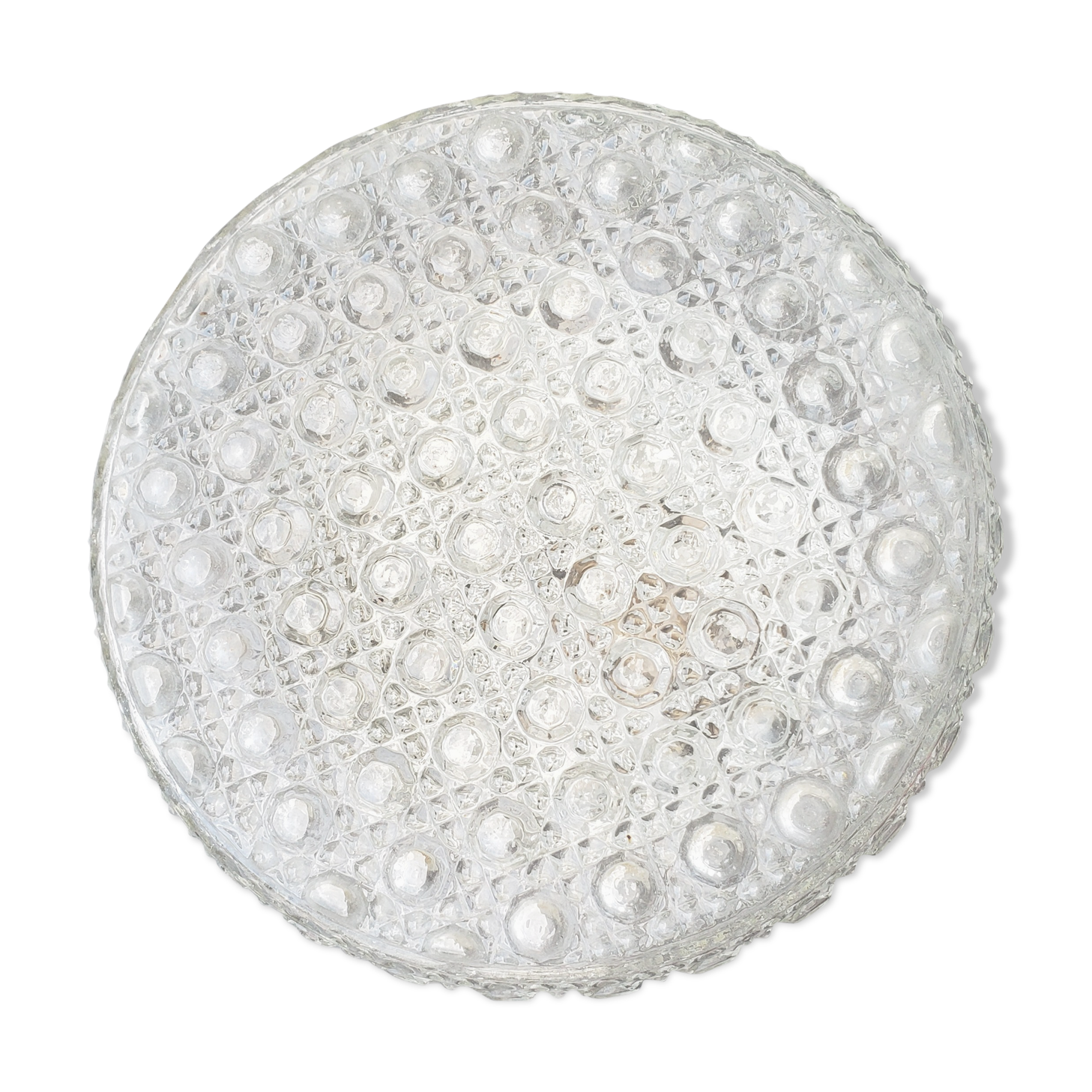 Large moulded glass ceiling