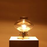 Smoked Glass Table Lamp by Friedrich Nettelhoff for Nettelhoff Leuchten, 19