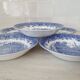 Churchill / Deep plates in English porcelain