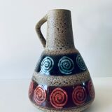 50s spiral decoration pitcher