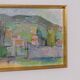Huile sur toile suédoise – « Paysage espagnol » par SÖREN OLSSON